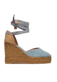 Castañer Espadryle Carina 25341 Niebieski. Kolor: niebieski. Materiał: materiał #1
