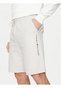 TOMMY HILFIGER - Tommy Hilfiger Szorty sportowe UM0UM03452 Szary Regular Fit. Kolor: szary. Materiał: syntetyk, bawełna. Styl: sportowy