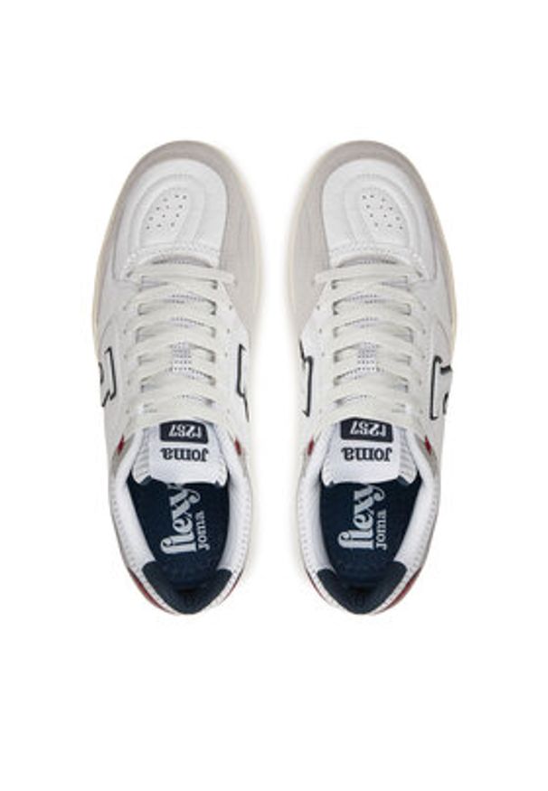 Joma Sneakersy Flexys Men 2432 CFLEXS2432 Biały. Kolor: biały. Materiał: skóra