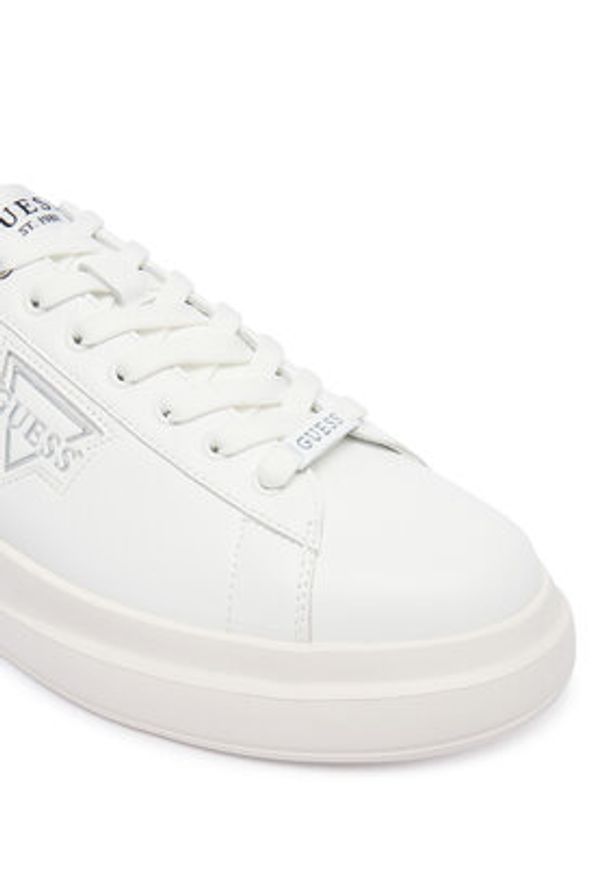 Guess Sneakersy FMFBAN LEL12 Biały. Kolor: biały. Materiał: syntetyk, skóra