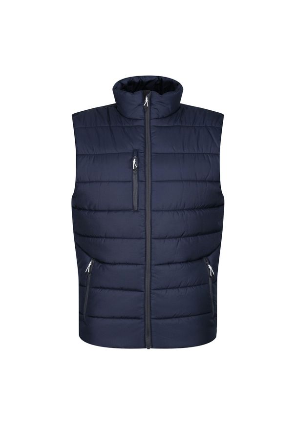 Regatta - Bezrękawnik męski Navigate. Kolor: szary, niebieski, wielokolorowy. Długość rękawa: bez rękawów. Sport: turystyka piesza