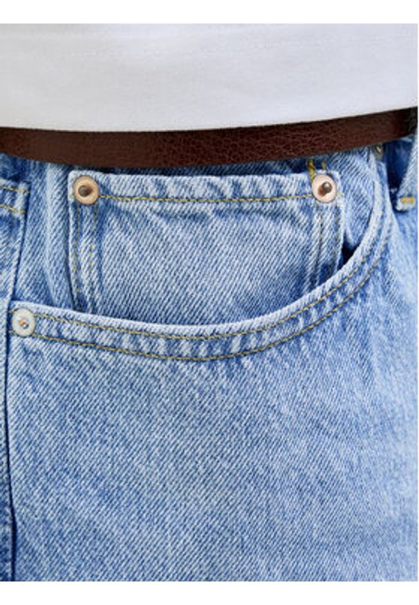 Jack & Jones - Jack&Jones Szorty jeansowe Tony 12269533 Niebieski Loose Fit. Kolor: niebieski. Materiał: bawełna