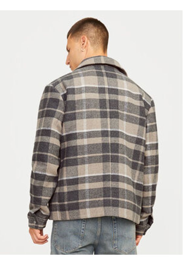 Jack & Jones - Jack&Jones Kurtka przejściowa Russel 12259393 Beżowy Relaxed Fit. Kolor: beżowy. Materiał: syntetyk