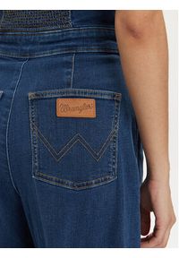 Wrangler Kombinezon Corset 112352523 Granatowy Slim Fit. Kolor: niebieski. Materiał: bawełna #5