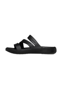 Klapki plażowe damskie Crocs Getaway Strappy. Okazja: na plażę. Kolor: czarny. Styl: sportowy #1