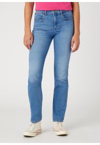 Wrangler - WRANGLER DAMSKIE SPODNIE JEANSOWE WRANGLER SLIM PEARL W26LCY37M 112332355