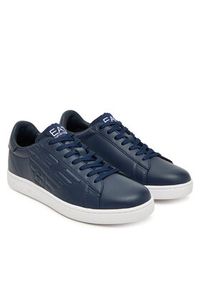 EA7 Emporio Armani Sneakersy 7X000331 AF10848 UB098 Granatowy. Kolor: niebieski. Materiał: skóra #5