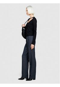 Sisley Spodnie materiałowe 4RDGLF03X Granatowy Regular Fit. Kolor: niebieski. Materiał: bawełna #5