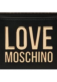 Love Moschino - LOVE MOSCHINO Torebka JC4103PP1GLI0000 Czarny. Kolor: czarny. Materiał: skórzane