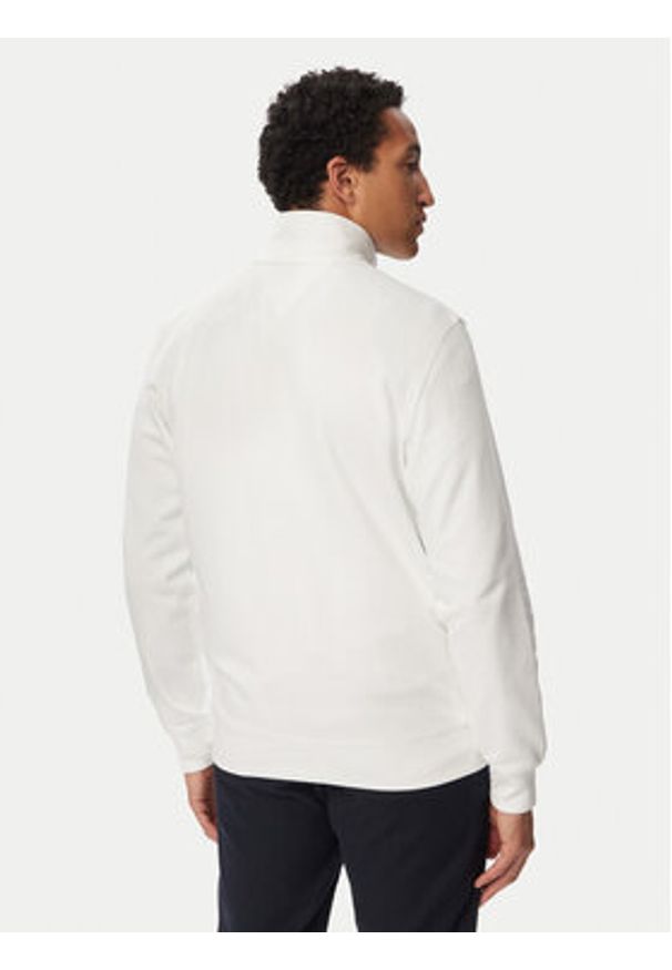 TOMMY HILFIGER - Tommy Hilfiger Bluza Script Stack MW0MW43219 Biały Regular Fit. Kolor: biały. Materiał: bawełna