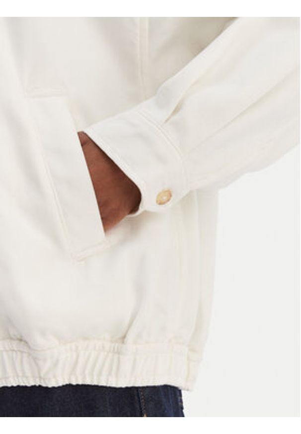 Polo Ralph Lauren Kurtka przejściowa 211A96311001 Écru Oversize. Typ kołnierza: polo. Materiał: bawełna