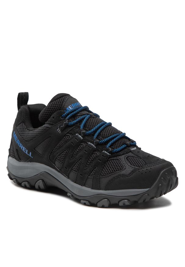 Trekkingi Merrell Accentor 3 J135483 Black. Kolor: czarny. Materiał: materiał. Sport: turystyka piesza