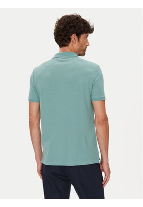 U.S. Polo Assn. Polo MUP3335 Zielony Regular Fit. Typ kołnierza: polo. Kolor: zielony. Materiał: bawełna
