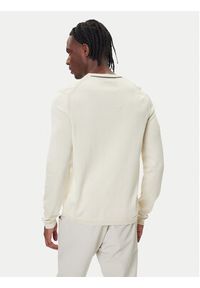 BOSS Sweter K_Ever-X 50541940 Beżowy Regular Fit. Kolor: beżowy. Materiał: bawełna #3
