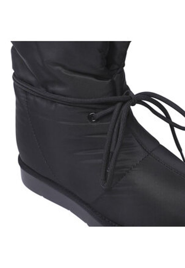 Jenny Fairy Śniegowce WS6007-02 Czarny. Kolor: czarny. Materiał: materiał