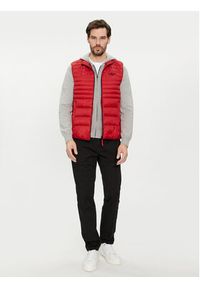 Aeronautica Militare Kamizelka 241AB2143CT3246 Czerwony Regular Fit. Kolor: czerwony. Materiał: syntetyk