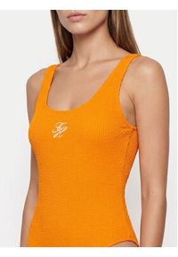 TOMMY HILFIGER - Tommy Hilfiger Strój kąpielowy UW0UW06522 Pomarańczowy. Kolor: pomarańczowy. Materiał: syntetyk #3