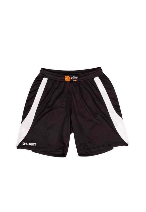 SPALDING - Szorty damskie Spalding Jam. Kolor: czarny, wielokolorowy, biały. Długość: krótkie. Sport: koszykówka