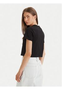 Calvin Klein Jeans T-Shirt LV047AB213 Czarny Regular Fit. Kolor: czarny. Materiał: bawełna #4