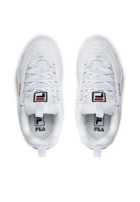 Fila Sneakersy Disruptor Kids 1010567.1FG Biały. Kolor: biały. Materiał: skóra #4