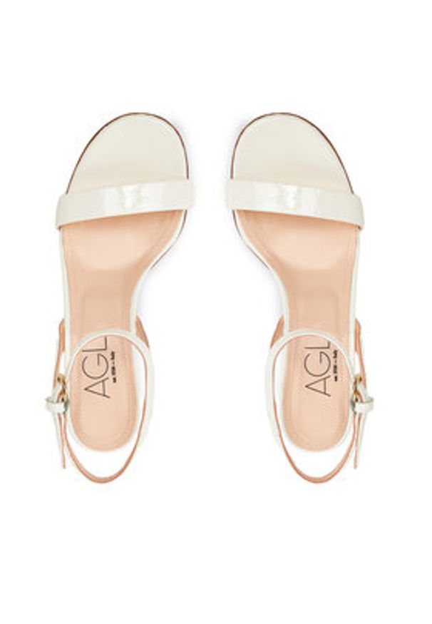 AGL Sandały Dorica M D684002PCKB149G462 Beżowy. Kolor: beżowy. Materiał: skóra