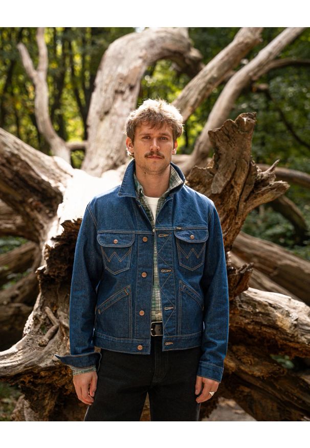 Wrangler - MESKA KURTKA WRANGLER 124MJ RINSE 112341042