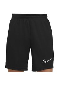 Spodenki dla dzieci Nike Df Academy 21 Short czarne CW6109 010. Kolor: czarny