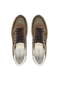 Premiata Sneakersy Mick Var 7717 Zielony. Kolor: zielony. Materiał: skóra, zamsz #4