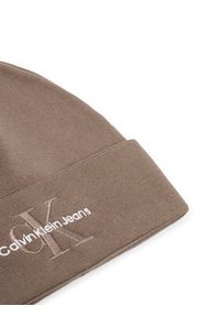 Calvin Klein Czapka Mono Logo Embro K50K512460 Brązowy. Kolor: brązowy. Materiał: bawełna #4