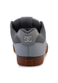 Buty DC Shoes Pure 300660-CG5 szare. Kolor: szary. Materiał: materiał, skóra. Szerokość cholewki: normalna. Sport: skateboard #4