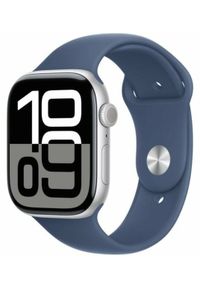 APPLE - Smartwatch Apple Series 10 GPS 42mm Srebrzysty 46 mm. Rodzaj zegarka: smartwatch #1