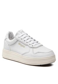 Sneakersy Blauer F2ALMA04/LEA Wwh White/White. Kolor: biały. Materiał: skóra