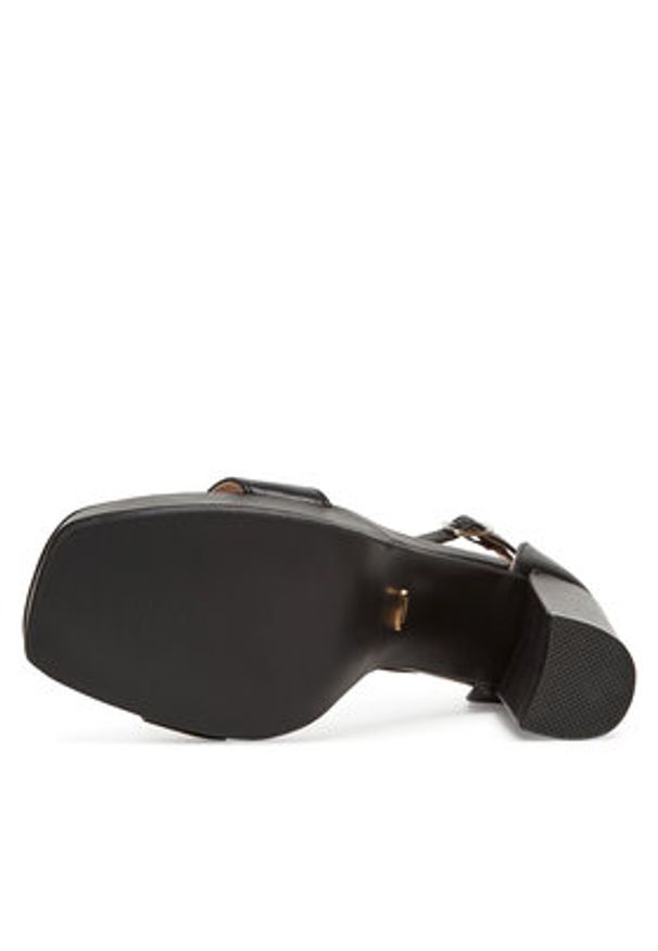 DeeZee Sandały LE601-19 Czarny. Kolor: czarny. Materiał: materiał, syntetyk