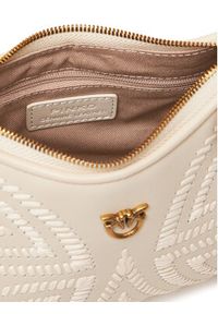 Pinko - PINKO Torebka Half Moon Baby PE 25 PLTT 103538 A2C3 Écru. Materiał: skórzane #4