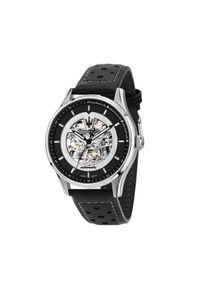 Maserati Zegarek Sorpasso R8821124004 Czarny. Kolor: czarny. Materiał: skóra #1