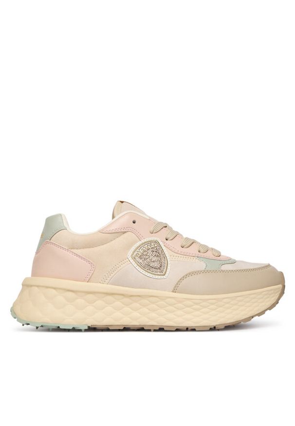 Blauer Sneakersy S6LYNN01/LEN Beżowy. Kolor: beżowy. Materiał: skóra