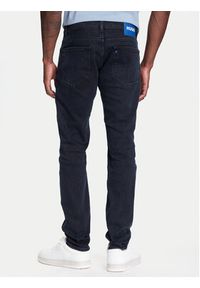 Hugo - HUGO Jeansy Zane 50541548 Granatowy Extra Slim Fit. Kolor: niebieski