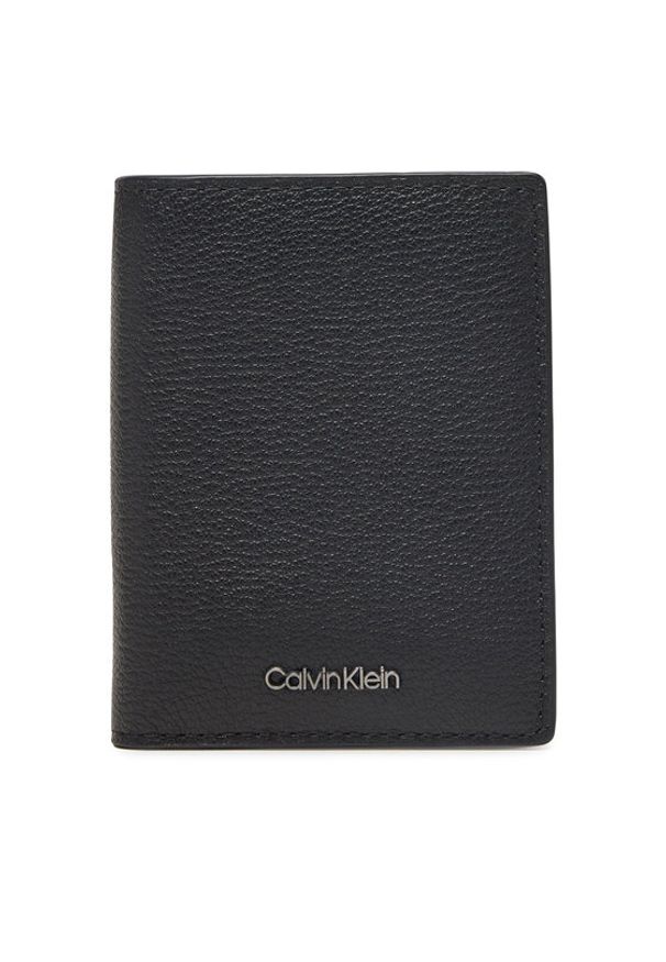 Calvin Klein Portfel męski Modern Business Bifold 10Cc K50K512927 Czarny. Kolor: czarny. Materiał: skóra