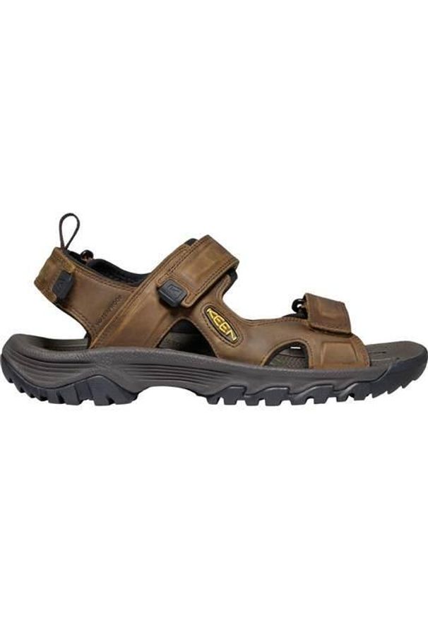 keen - Buty do chodzenia męskie Keen Sandały Męskie Targhee Iii Open Toe Bisonmul. Nosek buta: otwarty. Zapięcie: rzepy. Kolor: brązowy. Materiał: materiał, skóra, syntetyk. Sport: turystyka piesza