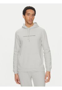TOMMY HILFIGER - Tommy Hilfiger Bluza UM0UM03506 Szary Regular Fit. Kolor: szary. Materiał: syntetyk