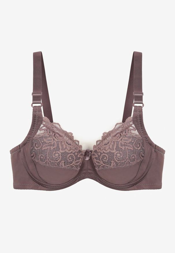 Renee - Szary Biustonosz Typu Full Cup Vikiirona. Kolor: szary