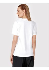 Simple T-Shirt TSD033 Biały Regular Fit. Kolor: biały. Materiał: bawełna #5