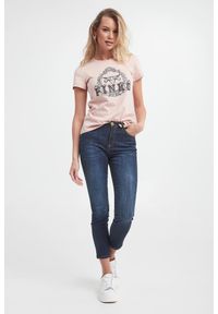 Pinko - T-shirt damski Bussolotto PINKO