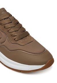 BOSS Sneakersy Skylar 50547983 Brązowy. Kolor: brązowy. Materiał: materiał #4