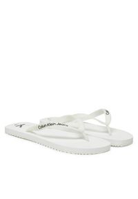 Calvin Klein Jeans Japonki Beach Sandal Transparent Tpu YM0YM01267 Biały. Kolor: biały #3