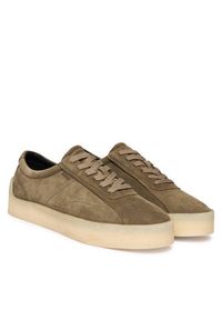 Hugo - HUGO Półbuty Prodigy 50557727 Khaki. Kolor: brązowy. Materiał: skóra, zamsz #4