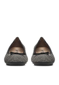 Rieker Baleriny CEO-43850-00 Czarny. Kolor: czarny. Materiał: materiał #3