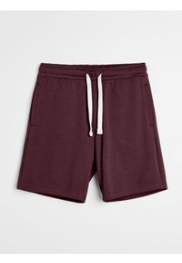 Sinsay - Szorty - bordowy. Kolor: czerwony #1