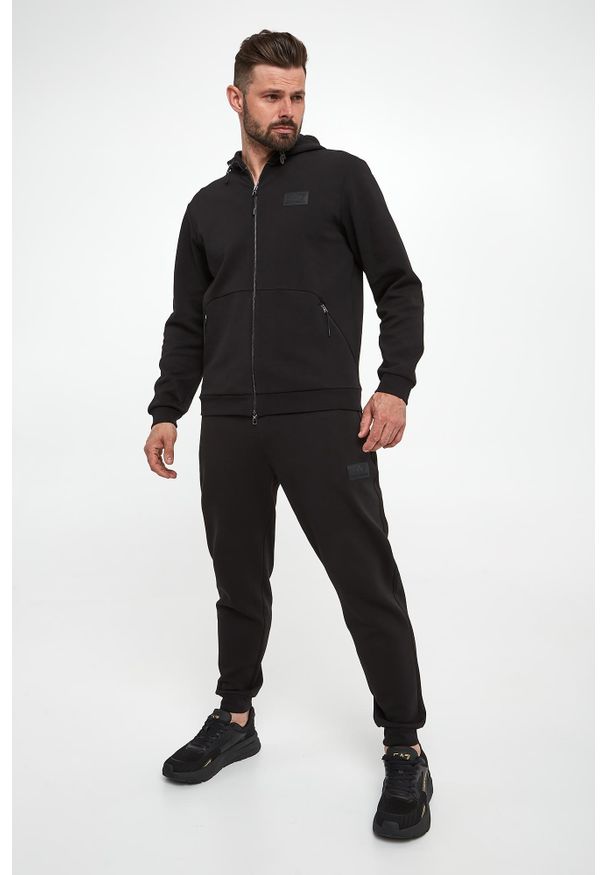 EA7 Emporio Armani - Bluza męska z kapturem EA7 EMPORIO ARMANI. Typ kołnierza: kaptur