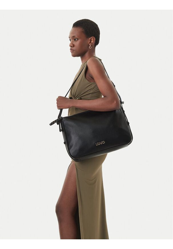 Liu Jo Torebka AA6045 E1120 Czarny. Kolor: czarny. Materiał: skórzane